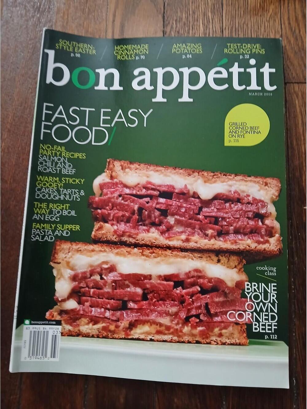 Bon Appetit March 2008